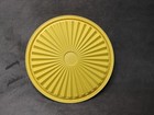 Vtg Tupperware 5 5  Servalier Instant Seal  810 Replacement Lid Yellow Fits 809