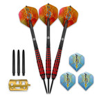 Shot Mystic Steel Tip Darts Set - Premium Brass