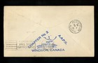 Postal History Canada  c1 First Flight Aamc  529j 1931 Vermilion Ab Peace River