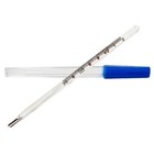 Mercury Fever Thermometer - Fast Oral ear Temperature Check  Durable Glass Desig