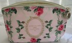 7 X Estee Lauder Makeup Bag Pink Green Floral Pouch Cosmetic Toiletry New - Set