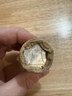 Rare Obw Franklin Half Dollar Original Bank Wrapped Roll Silver 20 Coins 10 00
