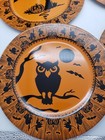 Restoration Hardware Halloween Tin Plate Set Of 4 In Original Tin 2004