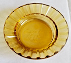 Vintage The Sands Las Vegas Nevada Hotel Casino Amber Glass Ashtray - 4-1 2 