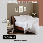 Hotel Quality 4pc  Sheet Set fitted flat 1200tc White Solid 100  Egyptian Cotton