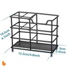 Urbanstrive 304 Stainless Steel Bathroom Toothbrush Holder Toothpaste Holder    