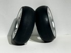 Tilite Litespeed - Pair Of 4  X 1 4  Aluminum Soft Roll Casters Fits A 3 8 Axle