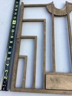 Antique Art Deco Brass Bank Teller Gate Movie Theater Window Ticket Cage Vtg