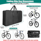 Bike Travel Bag Airplane For 26 Inch To 29 Inch Mountain Bicycle heavy Duty 840d