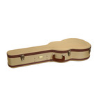 Crossrock Master Series - Wooden 4 4 Classical Guitar Case-fabric Tweed
