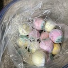 New Handmade 7 Scented Relaxing Bath Bombs 18 Total Bag O  Bombs  9 Oz