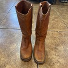 Vintage 70s Longhorn Stitched Campus Frye Style Boots Women   s 8 5 Usa