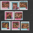 Equatorial Guinea 1972 Paintings Set Of 8    Mint  Vf Nh  O g   eq54   Cto