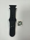 Apple Watch Sport Band 44mm  42 45 49  Genuine Oem Midnight Gray Blue S m Used