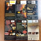 Y2k Horror Vhs Video Lot Of 6 Ghost Paranormal Thrillers Sleepy Hollow  Others 