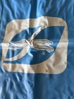 Vintage Greyhound Bus Blue Vinyl Bag