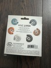Fred Cats Silicone Reusable Wine Glass Markers Charms  Multicolor Set Of 6