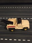 Vintage Aurora Tjet Slot Car  1364 International Tow Truck In White Vibe Chassis