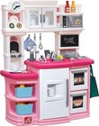 Step2 Great Gourmet Kids Play Kitchen  Pink  W  Accessory Set - Kids Girl Toy