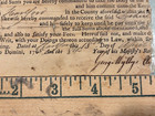 1768 Colonial Hartford Ct Legal Document George Wyllys Secretary State Colony