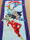 Pottery Barn Kids Dc Comics Superhero Beach Bath Cotton Towel Batman Superman