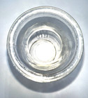 Ftda Usa Heavy Clear Glass Bud Vase Swirl spiral 5 75  Vintage Flower Vase
