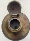 Antique Brass Inkwell-no Glass Insert