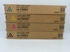 Set Of 4 - Ricoh Genuine Mp C6003 Toner Cartridge Set Cyan Black Yellow Magenta
