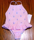 Polo Ralph Lauren Authentic Girls Brand New Original Swimsuit Size 9-12m  Nwt