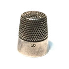 Sterling Silver Thimble Ketchum   Mcdougall Size 10