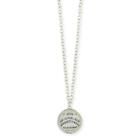 Ouija Board Necklace 16  Chain Round Spirit Board Pendant Occult Seance New