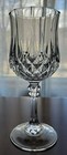 Cristal D arques Longchamp Vintage Set Of 4 Water   Wine Glasses 7 25  Euc
