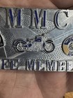 Vintage Modesto Motorcycle Club Belt Buckle Ama Harley Hookfast