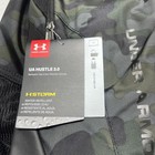 Nwt Under Armour Ua Hustle 3 0 Backpack Black Green Camo Laptop School Storm