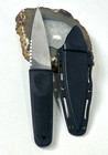 Rare discontinued Cold Steel 11sds Brave Heart Fixed Boot Knife W  Sheath -japan