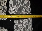  26 Vtg Lace Lot 5  - 7  Widths One Solid Piece 34 x62  New Old Stock