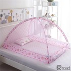 Baby Mosquito Net Foldable Anti-mosquito Tent For Crib Strollers Breathable Mesh