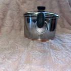 Pre 68 Revere Ware 3 Qt Saucepan Copper Bottom   Lid Dbl Ring Pre 1968 Lot 2