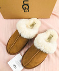 Ugg Scuffette Ii Women s Suede Upper Slippers In Chestnut Brown Comfort Shoes