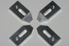 5 16-18 1 Inch  wide Body  Aluminum Clamp Set Of Four   No Hardware   