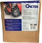 Oakten Set Of Two Tire Chain Fits 4 00x4 80x8  4 00 4 80x8 2-link