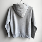 Vintage 1960s Sears Heather Grey Heavy Cotton Sweatshirt Hoodie Men s Small