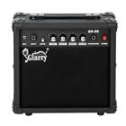 20w Amplifier Portable Guitar Amp For Electric Guitar Powerful Sound Black