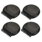 8pcs Pocket Mini Golf Club Brushes Cleaner Golf Club Groove Cleaning Tool Black