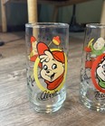 Vintage Alvin   The Chipmunks Drinking Glasses Set Of 4