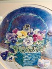 Dawna Barton  Framed  Matted Lithograph  Signed By The Artist 14   x14    - Print