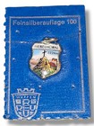 Lot 6 Vintage Germany Travel Shield Charms 800 Silver Enamel Oberstdorf