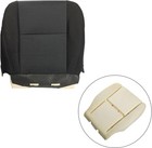Front Driver Bottom Cloth Seat Cover With Foam Cushion For Silverado 2007-2014
