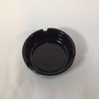Vintage Glass Ashtray Hotel Fremont Casino Las Vegas Nevada Drink Holder Black
