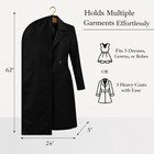 Cotton Black Garment Bag